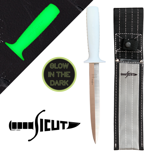 SICUT 8inch Pig Sticking Knife W/Sheath