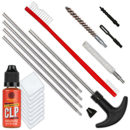 SHOOTERS CHOICE .22 CAL RIFLE CLEANING KIT  (ALUMINIUM) OTIS - Fraser Coast Outdoors