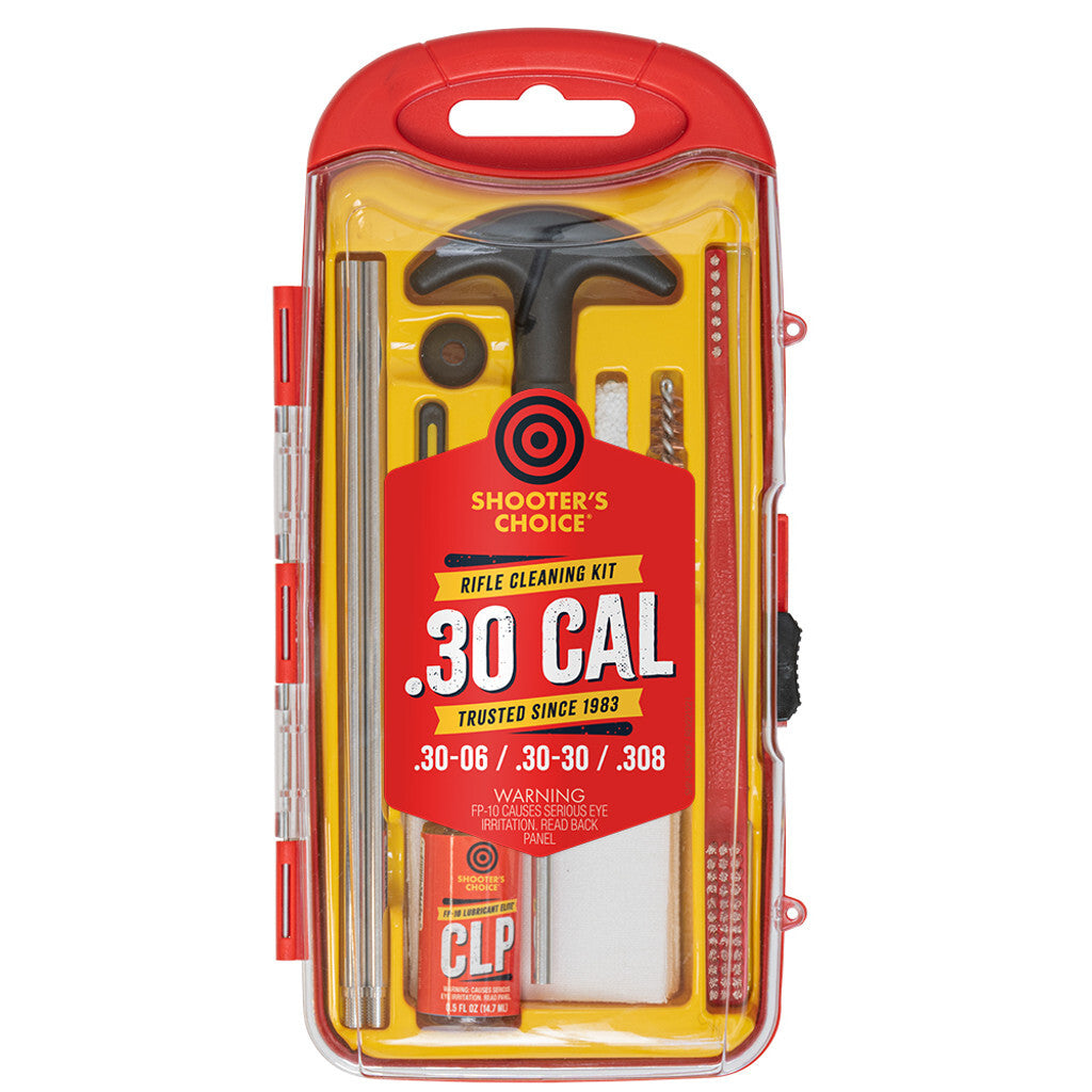 SHOOTERS CHOICE .30 CAL RIFLE CLEANING KIT  (ALUMINIUM) OTIS