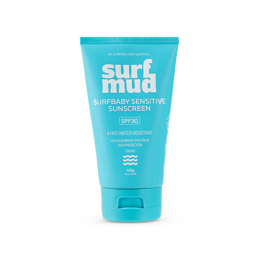 Surf Mud Surfbaby Sensitive SPF30 125g Tube - Fraser Coast Outdoors