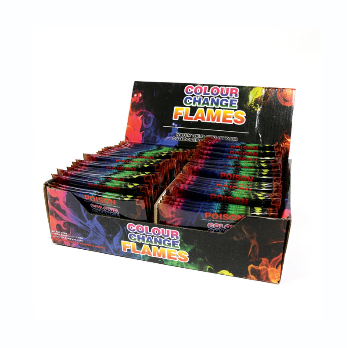 Colour Change Flames 25g Sachet (1 each) - Fraser Coast Outdoors