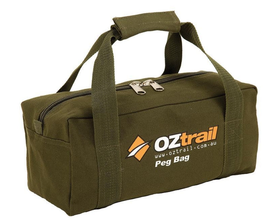 Oztrail Canvas Peg Bag 35x15x15 - Fraser Coast Outdoors