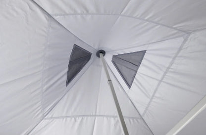 Oztrail Commercial Deluxe 6.0 Gazebo - White - Fraser Coast Outdoors