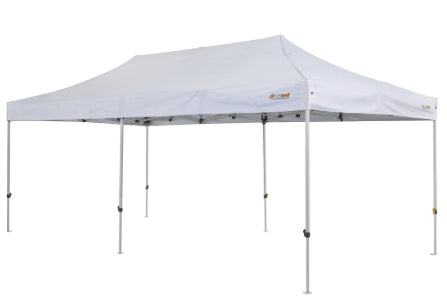 Oztrail Commercial Deluxe 6.0 Gazebo - White - Fraser Coast Outdoors