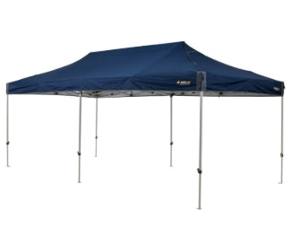 Oztrail Hydroflow Deluxe 6.0 Gazebo - Navy - Fraser Coast Outdoors