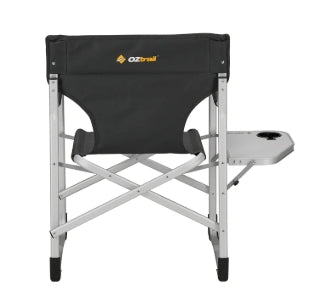 Oztrail Studio Directors Chair - Dark Grey - Fraser Coast Outdoors