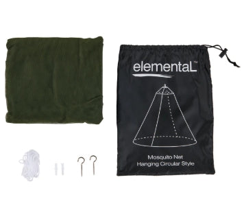 Elemental Single Circular Mosquito Net - Fraser Coast Outdoors