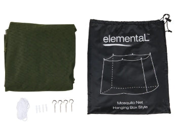 Elemental Queen Box Mosquito Net - Fraser Coast Outdoors