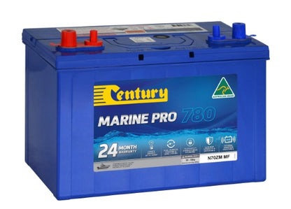Century Battery Marine Pro 780 N70ZM MF 12v 100Ah - Fraser Coast Outdoors