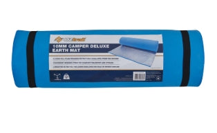 Oztrail Earth Mat Camper Deluxe Silver 10mm Mattress - Fraser Coast Outdoors
