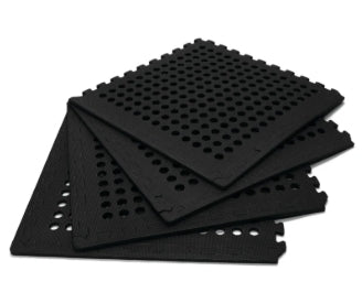 Oztrail Foam Floor Mat Black - 4 Pack - Fraser Coast Outdoors