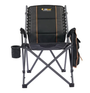 Oztrail Roamer Suspension Chair - Black - Fraser Coast Outdoors