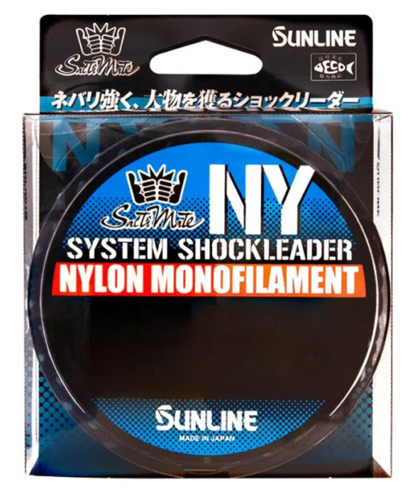 SUNLINE SYSTEM SHOCK LEADER NYLON 50m - Fraser Coast Outdoors