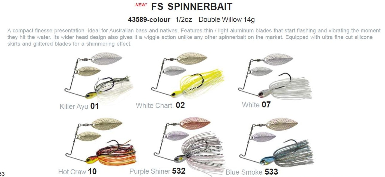 Molix FS Spinnerbait Double Colorado - Fraser Coast Outdoors