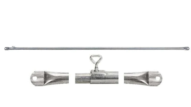 Oztrail Slide Rail with Tee Nut - 213CM - Fraser Coast Outdoors