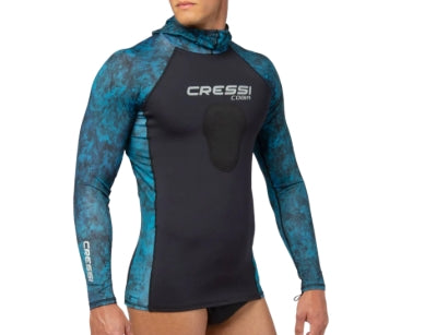 Cressi Cobia Rash Guard Hooded Top - Fraser Coast Outdoors