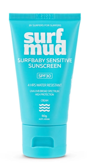 Surf Mud Surfbaby Sensitive 50g Tube - Fraser Coast Outdoors