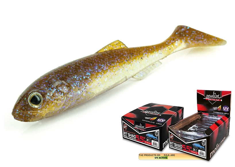 Molix RT Shad Soft Plastic Lure 5.5in