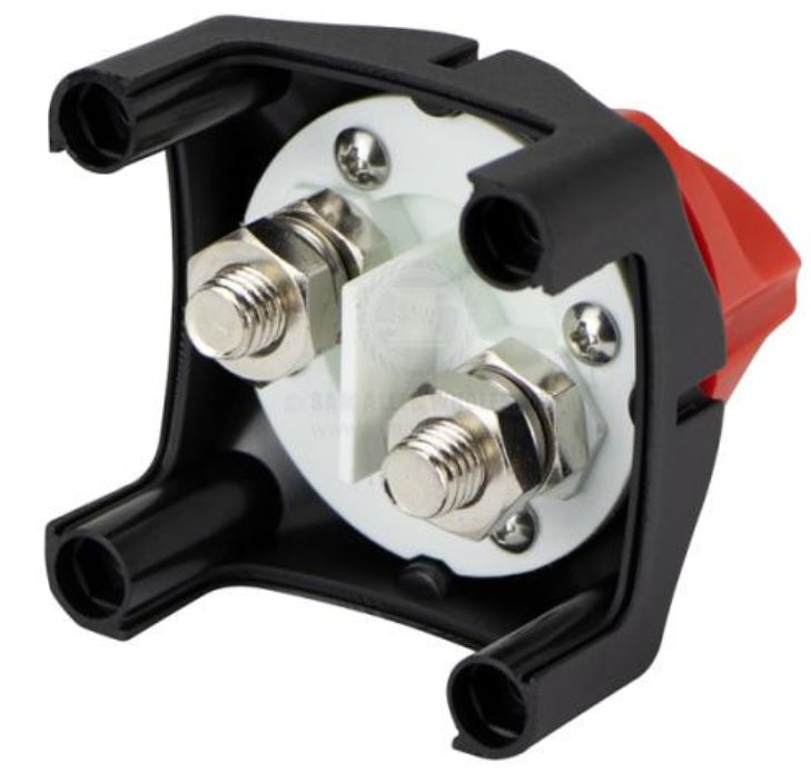 SWITCH BATTERY ISOLATOR RELAXN COMPACT 2 POSITION SURFACE MOUNT - Fraser Coast Outdoors