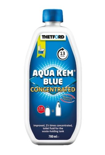 Thetford Aqua Kem Blue Concentrate 780mL - Toilet Chemical