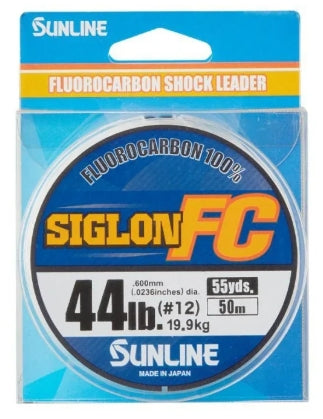 Sunline Siglon FC50 Fluorocarbon - 50m - Fraser Coast Outdoors