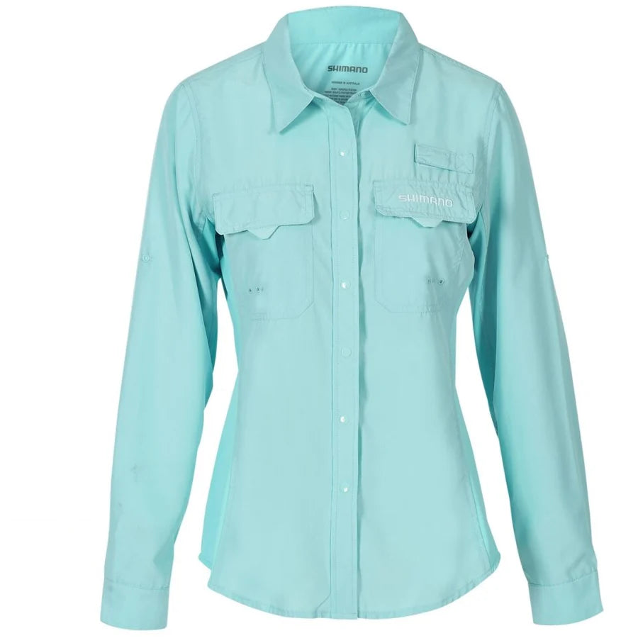 Shimano Vented Shirt Aqua Ladies - Fraser Coast Outdoors