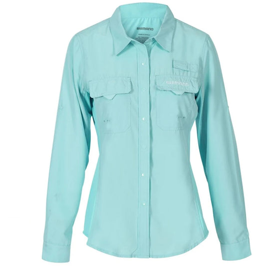 Shimano Vented Shirt Aqua Ladies - Fraser Coast Outdoors