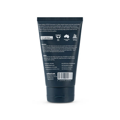 Surf Mud Ocean Addicts SPF30 125g Tube - Fraser Coast Outdoors