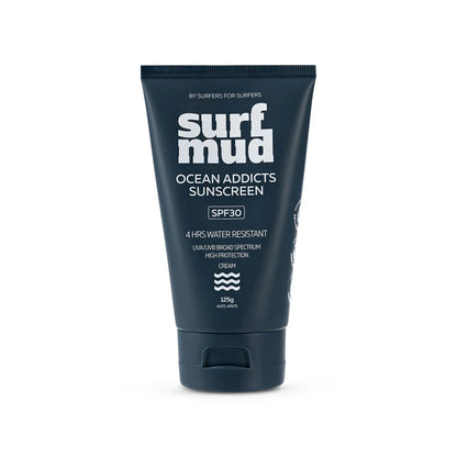 Surf Mud Ocean Addicts SPF30 125g Tube - Fraser Coast Outdoors