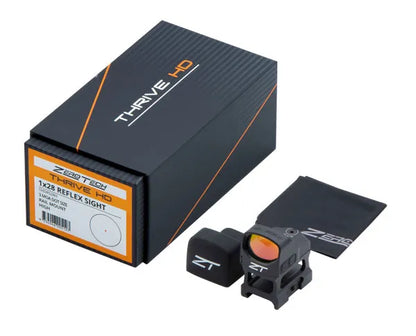 ZeroTech Thrive HD Red Dot Reflex Sight 3 MOA High Mount 1x28 - Fraser Coast Outdoors