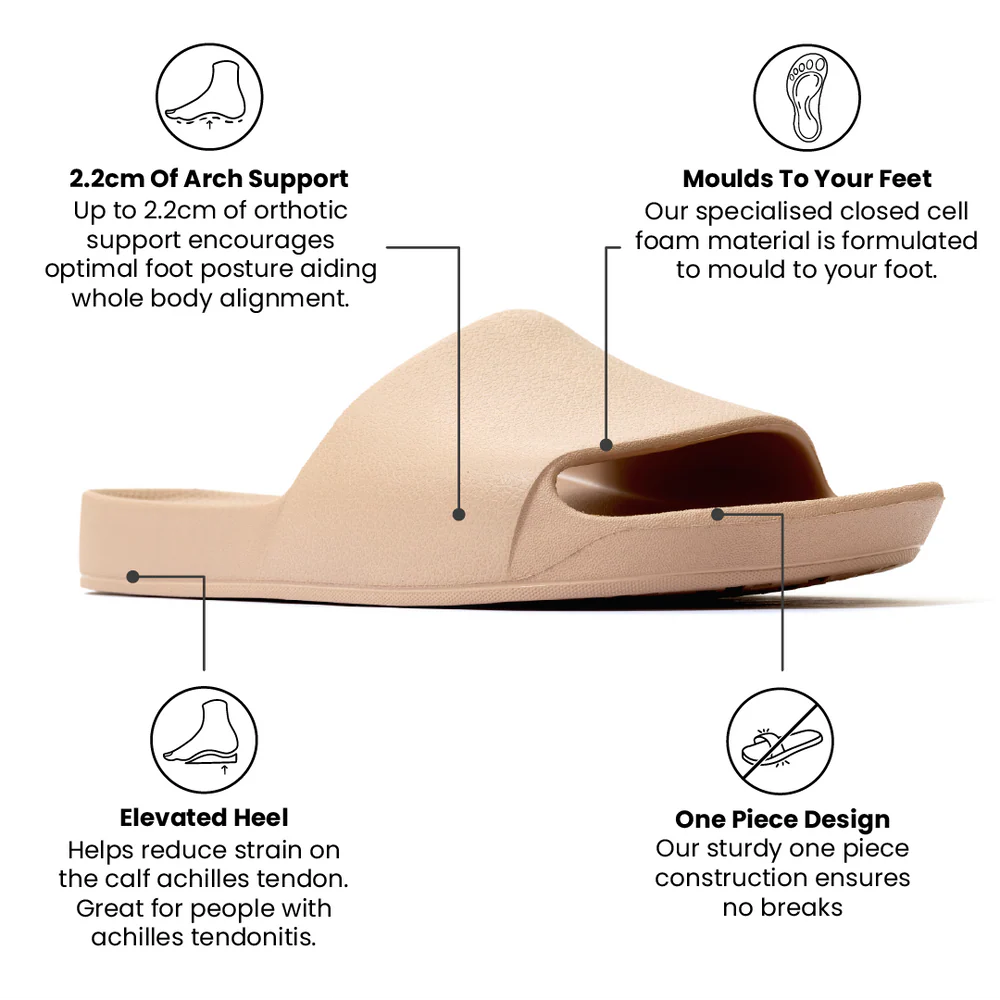 Archies Slides Classic Tan