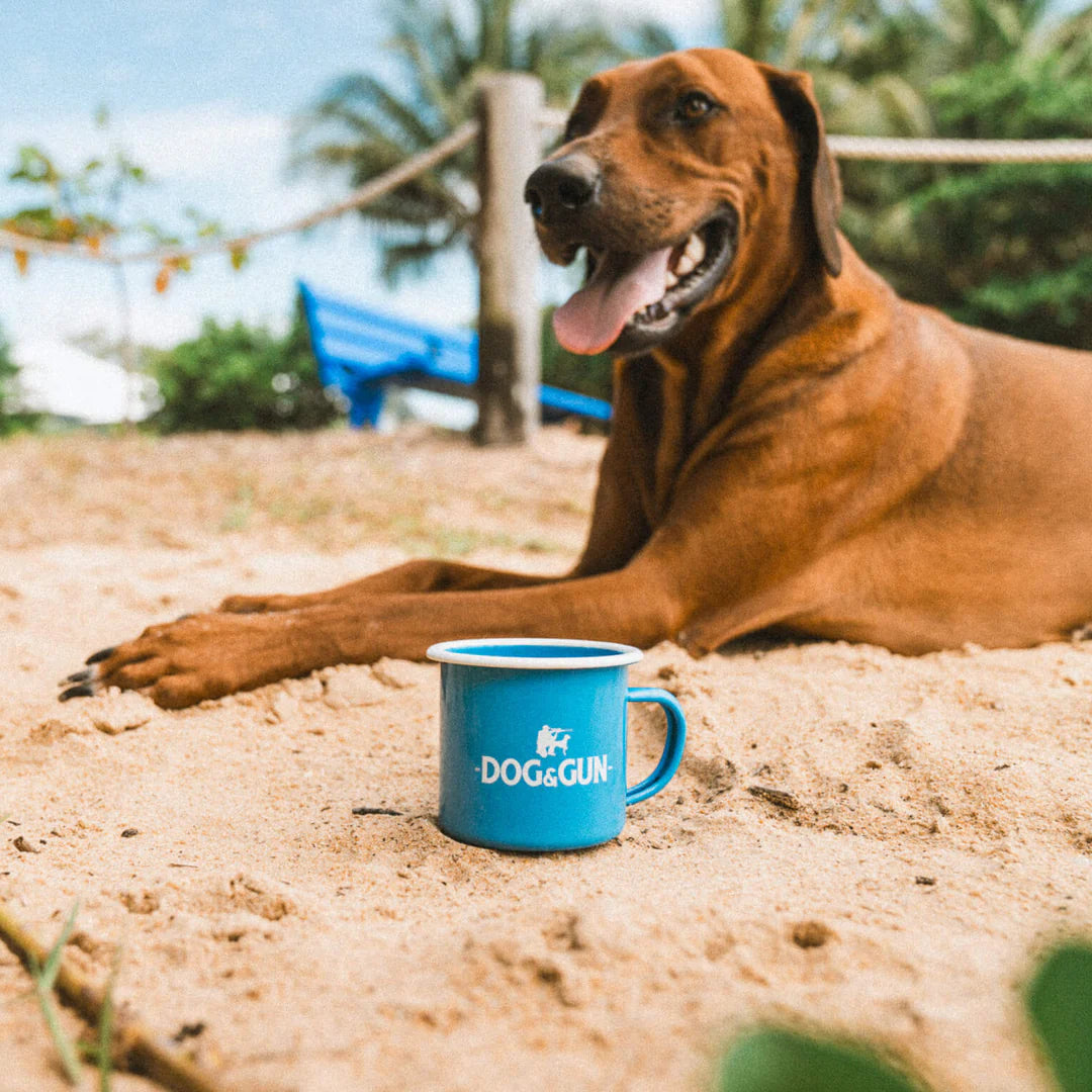 Dog & Gun Enamel Mugs True Blue Enamel Mug - Fraser Coast Outdoors