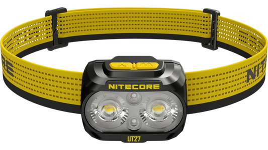 Dual Beam Lightweight Trail Running Headlamp, 800  Lumens, Yellow