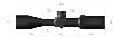 ZeroTech Vengeance 3-12x40mm Zeroplex - Fraser Coast Outdoors