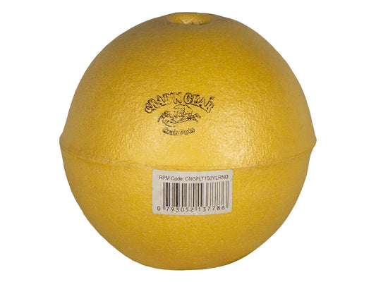 CNG Crab Pot Float Yellow 150mm Round - Fraser Coast Outdoors