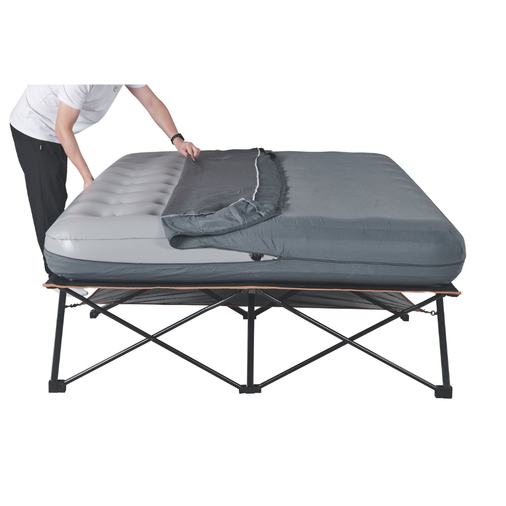 Oztrail Anywhere Queen Deluxe Bed