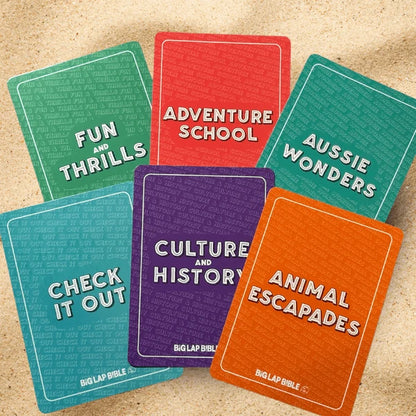 Aussie Bucket List Milestone Cards