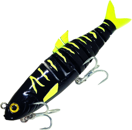 Molix Swim Shad 180 75g Black Chart Tiger