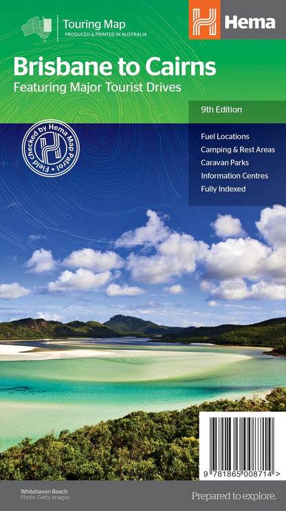 Brisbane To Cairns Map - Fraser Coast Outdoors
