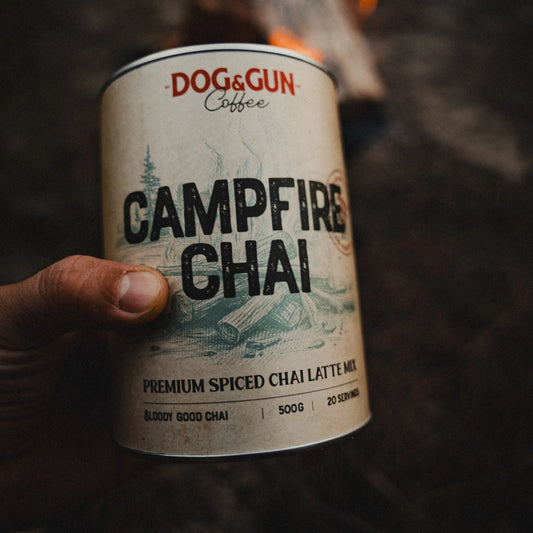 Dog & Gun Campfire Chai MIx 500g - Fraser Coast Outdoors