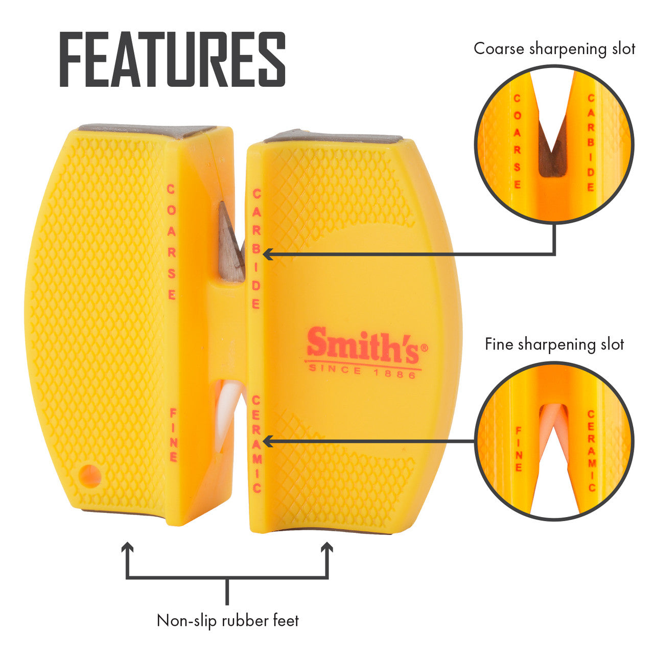 Smith's 2-Step Knife Sharpener - Fraser Coast Outdoors