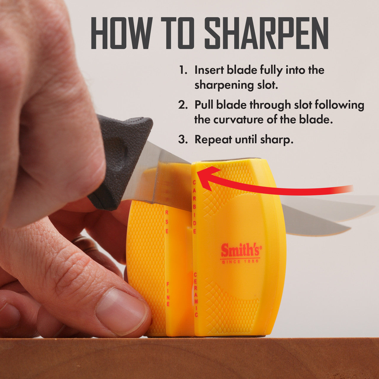 Smith's 2-Step Knife Sharpener - Fraser Coast Outdoors