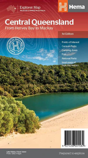 Central Queensland Map Hema - Fraser Coast Outdoors