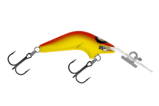 Halco Poltergeist 50 Chrome Gold Orange Back