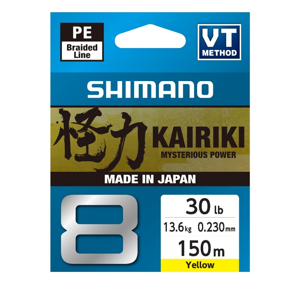 Shimano Kariki 8 30lb 150m Yellow - Fraser Coast Outdoors