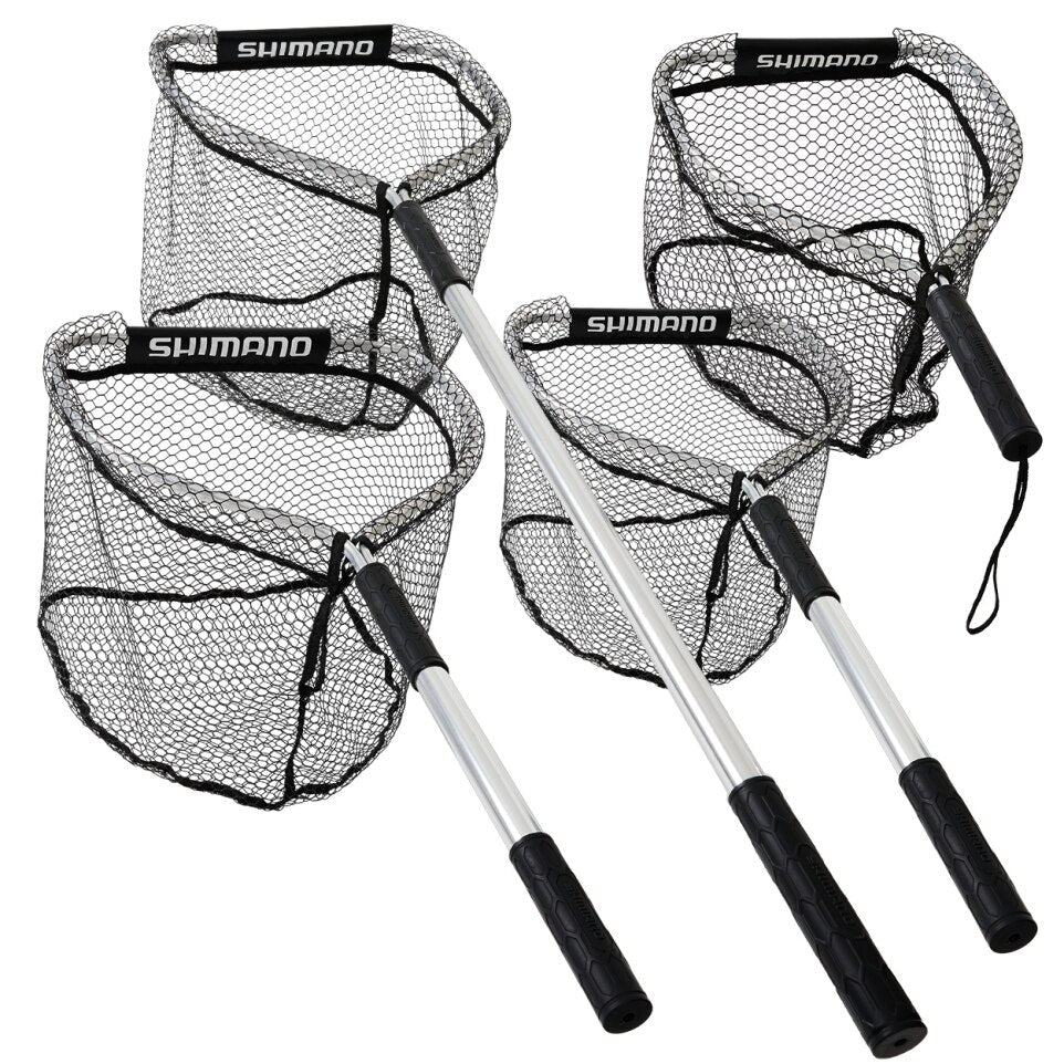 Shimano Landing Net Black KAYAK 250 - Fraser Coast Outdoors