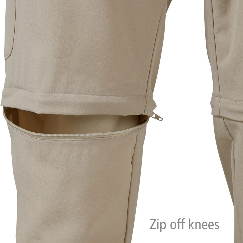 Shimano Outdoor Pants Zip Oatmeal Mens - Fraser Coast Outdoors