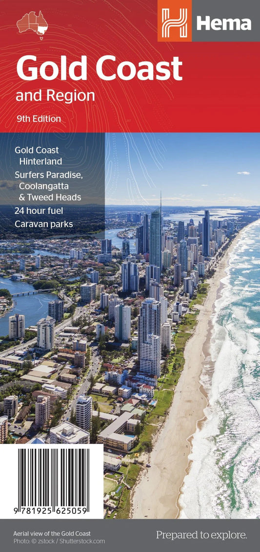 Gold Coast And Region Map Hema - Fraser Coast Outdoors