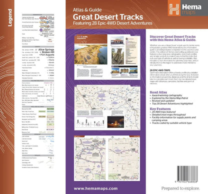 Great Desert Tracks Atlas And Guide - Fraser Coast Outdoors