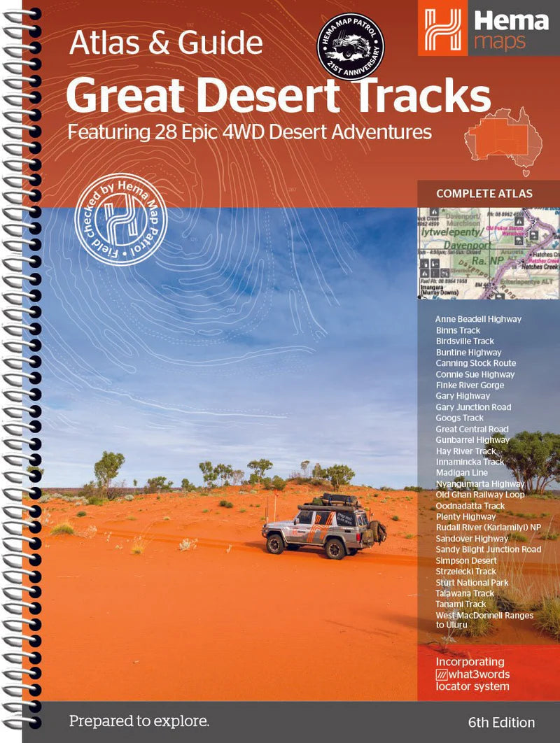 Great Desert Tracks Atlas And Guide - Fraser Coast Outdoors
